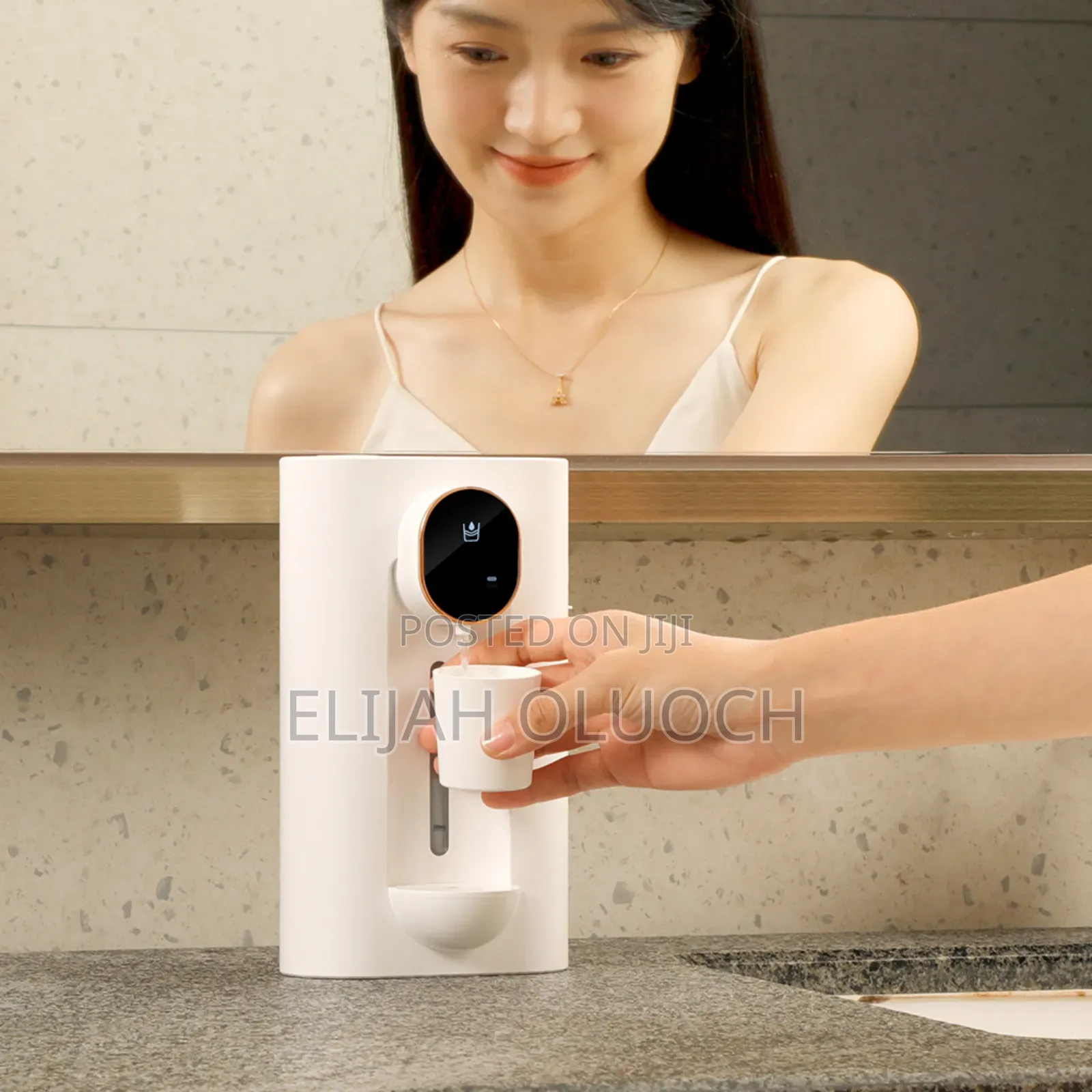 Automatic Mouth Wash Dispenser