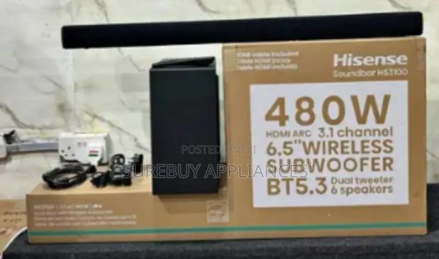 Hisense Hs3100 Wireless Sounbar - main view