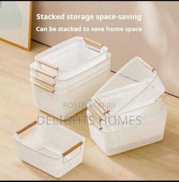 Mesh Plastic Storage Baskets_cr - thumbnail 2
