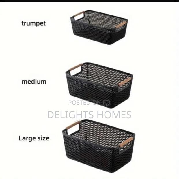 Mesh Plastic Storage Baskets_cr - thumbnail 3