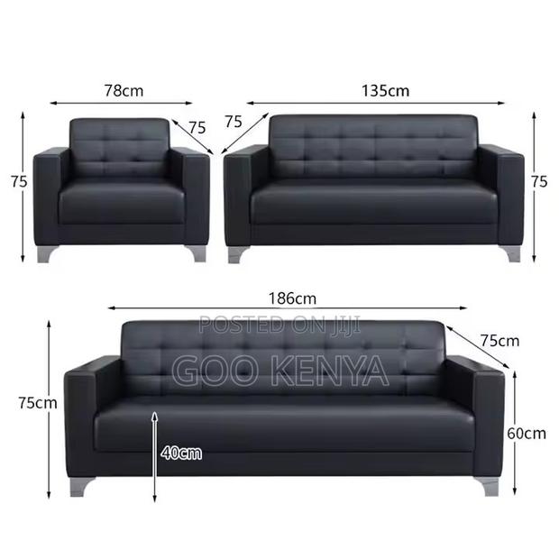 Office Sofa ; 5 Seater Executive Office Sofa - thumbnail 4