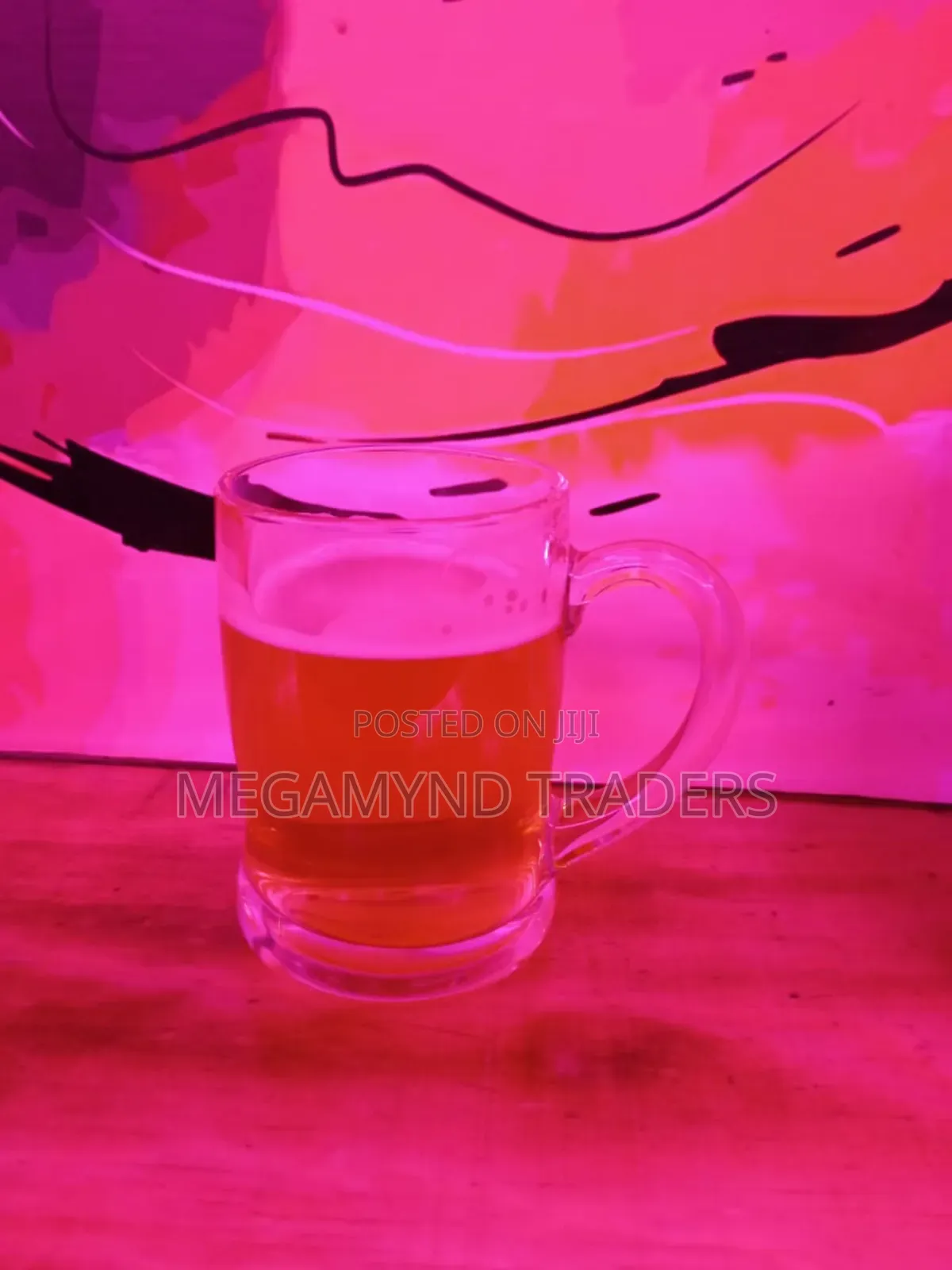 6pc Beer Mugs 450ml/Luminarc Benidorm Mug/Dawa Mug