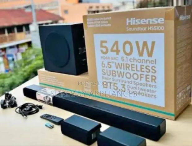 Hisense Hs5100 540w SoundbarWith Quality Sound