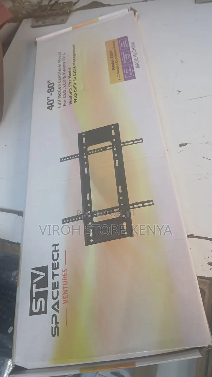 Spacetech Tv Wall Mount 20"~ 80 Inches Tv Wall Bracket