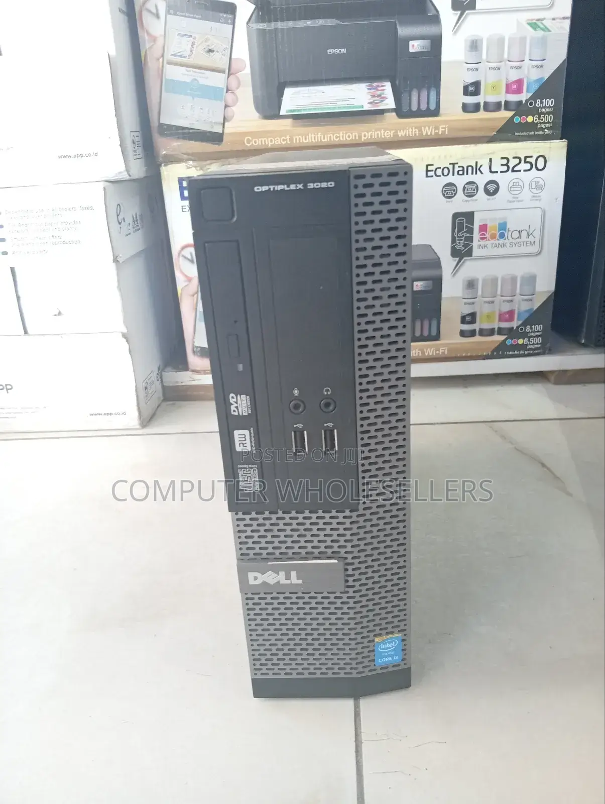 Desktop Computer Dell OptiPlex 3020 4GB Intel Core i3 HDD 500GB