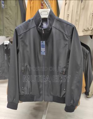 Hash Grey Charcoal Grey Casual Jackets - main view