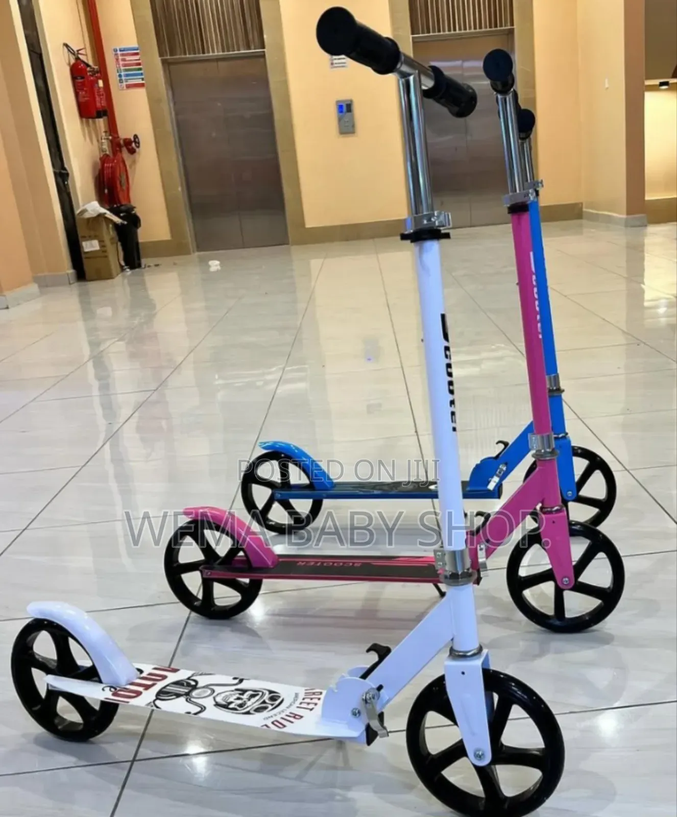 2 Wheel Scooter (7+) (With Hand Brakes)