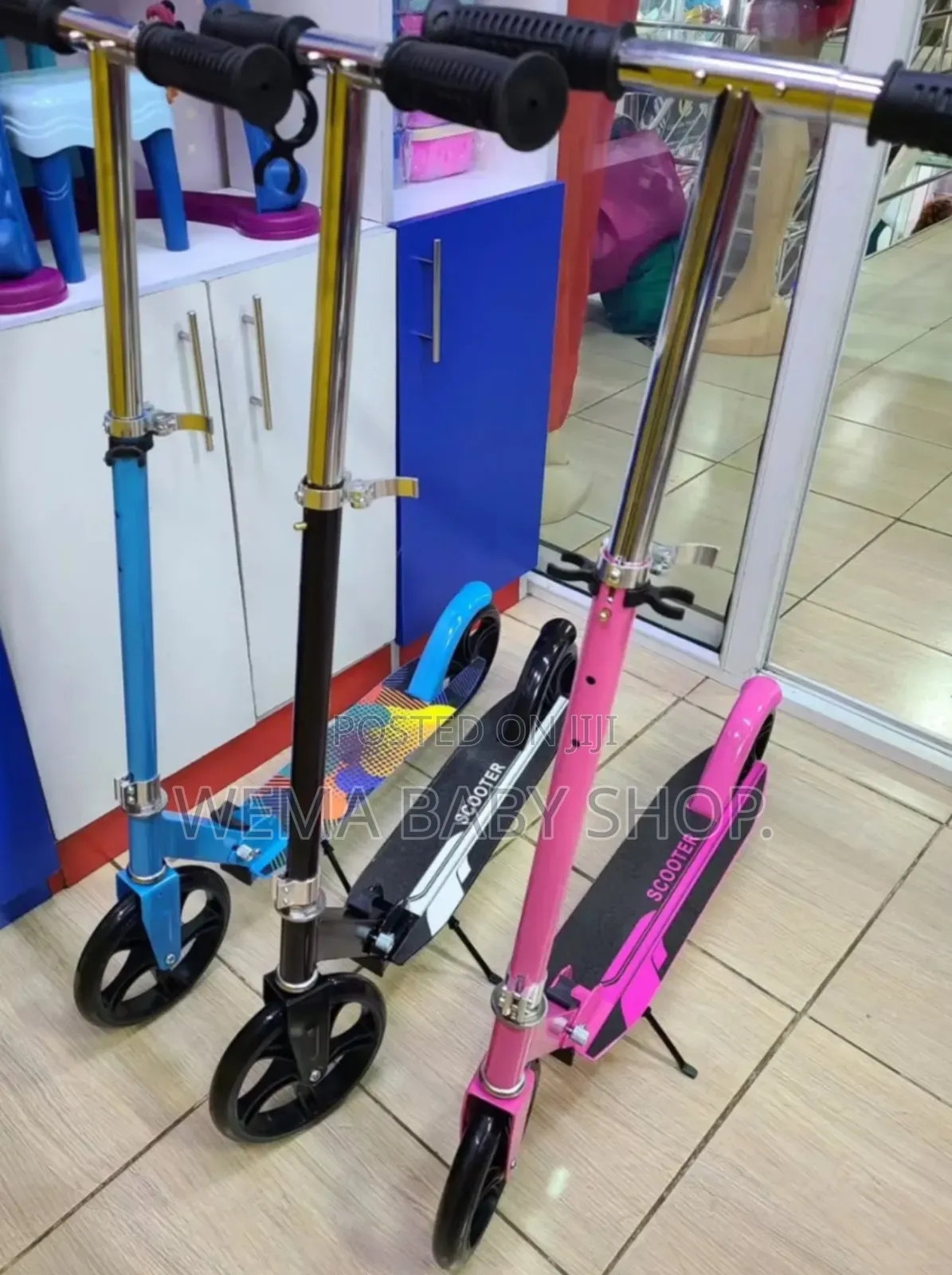 2 Wheel Scooter (7+) (With Hand Brakes)