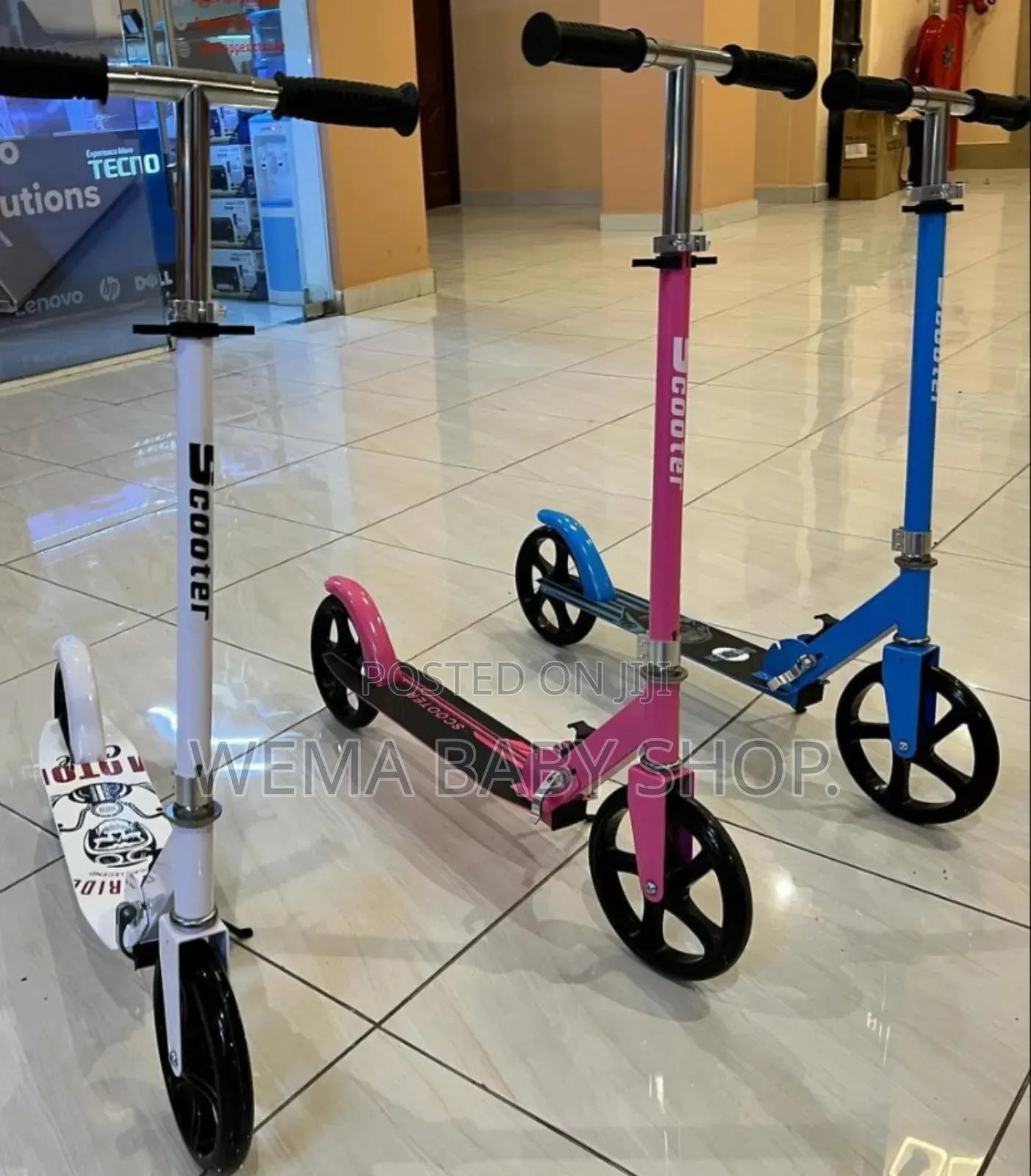 2 Wheel Scooter (7+) (With Hand Brakes)