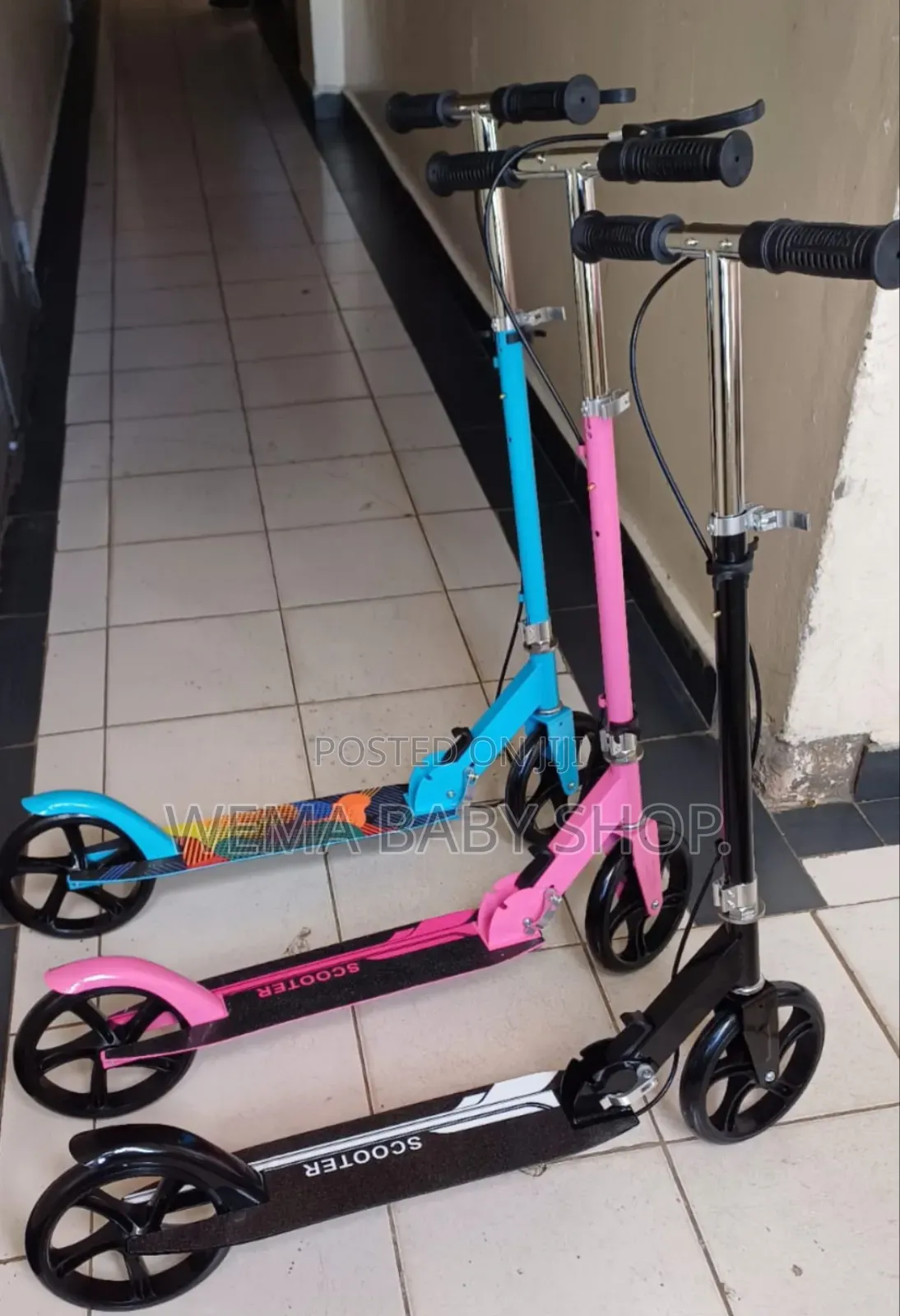 2 Wheel Scooter (7+) (With Hand Brakes)