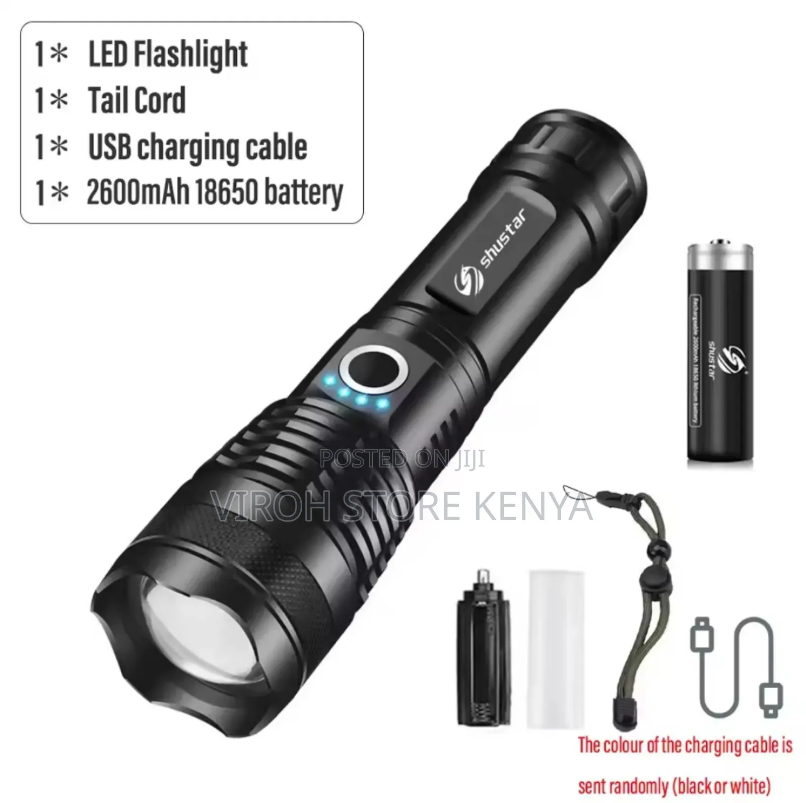 Multifunctional Led Flashlight Torch