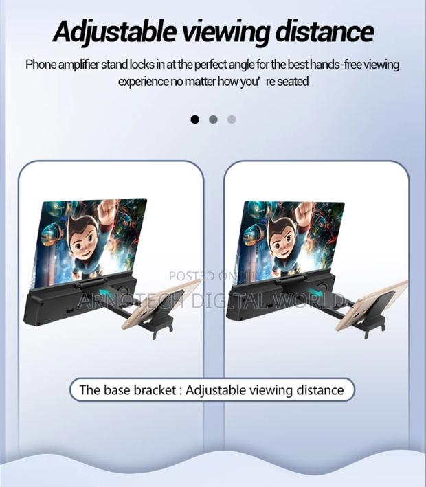 14 Inches Hd Screen Amplifier With Bt Speaker - main view