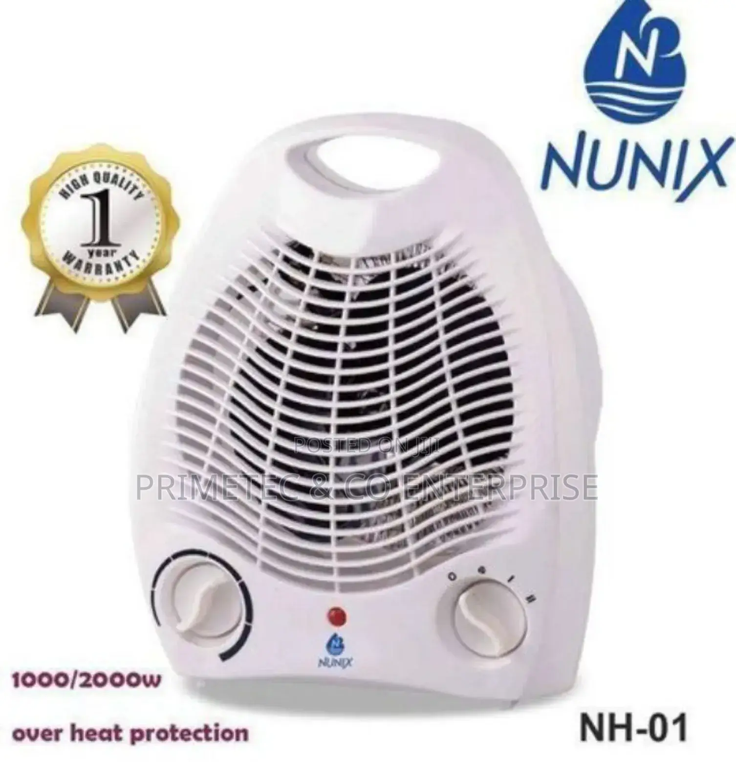 Nunix Room Heater Fan With Automatic Fan