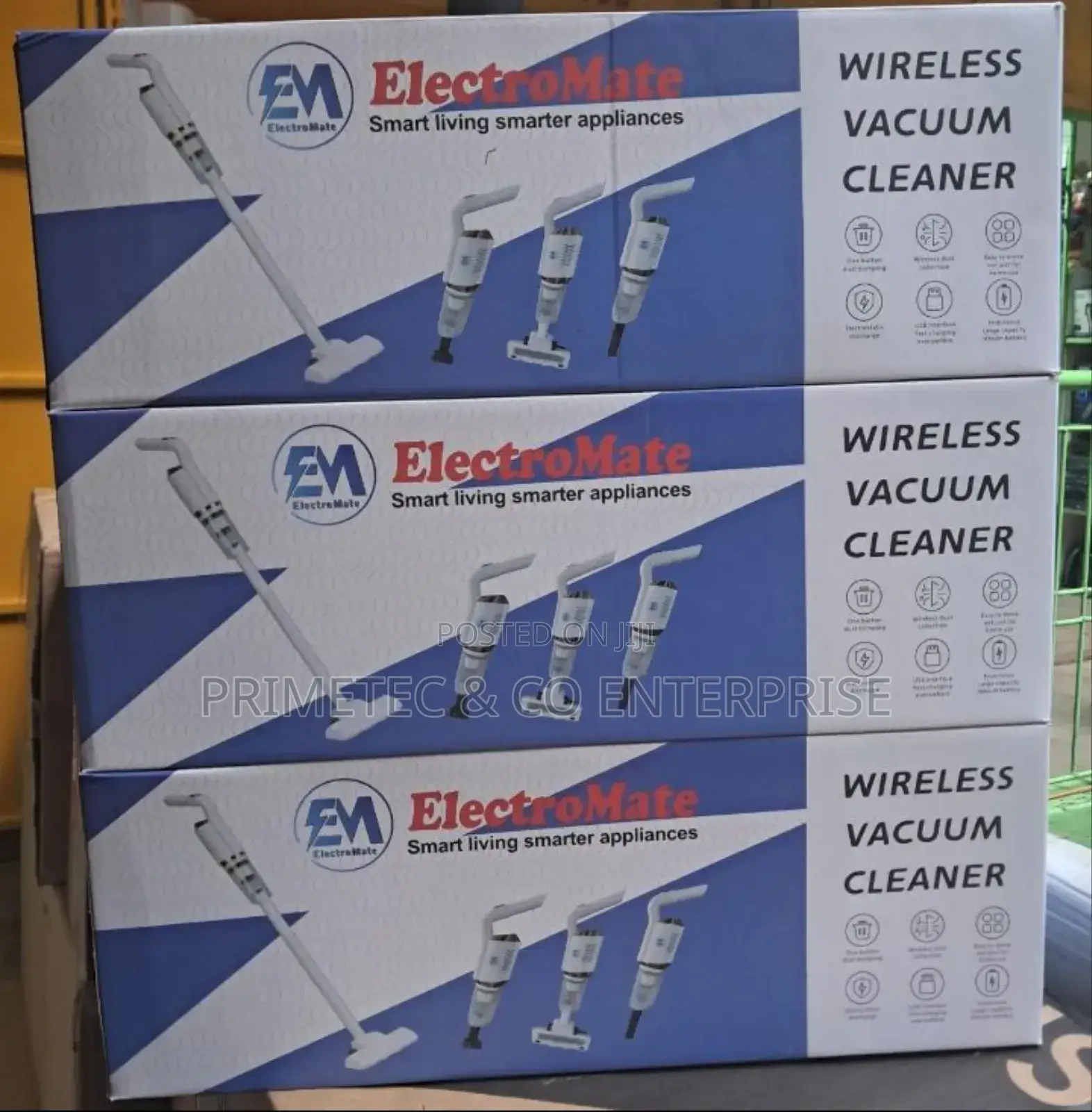 Em Wireless Vaccum Cleaner Available