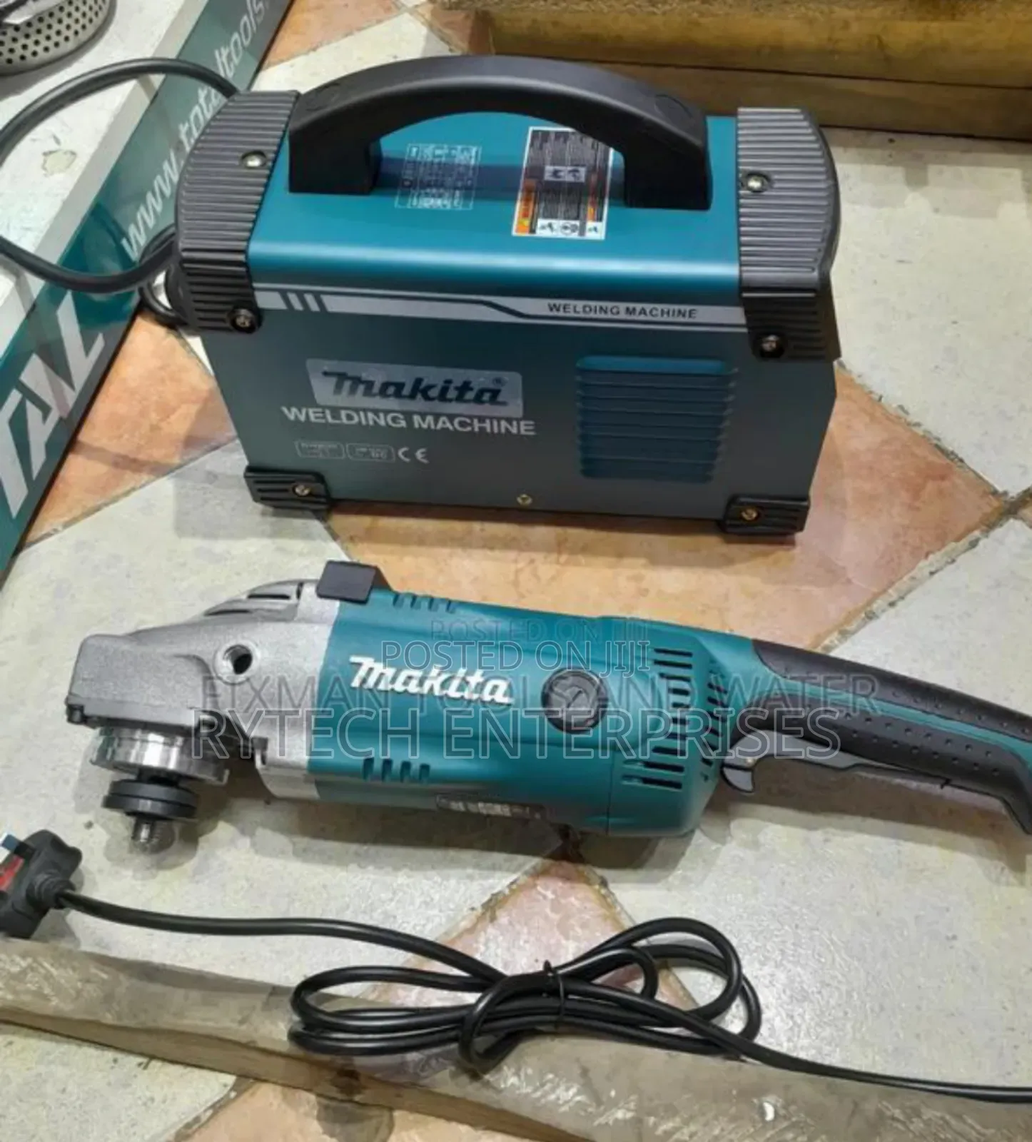 Makita Welding Combo and Angle Grinder 9"