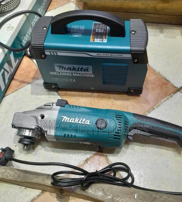 Makita Welding Combo and Angle Grinder 9"
