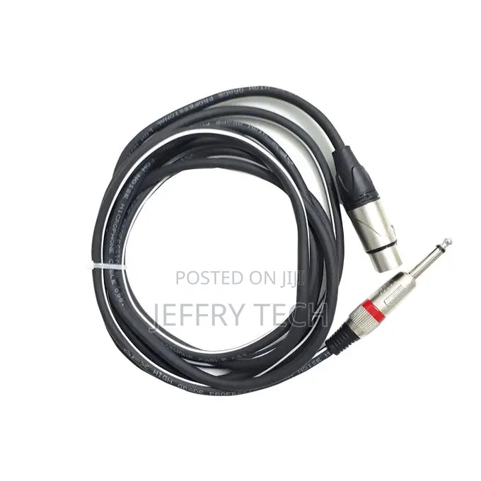 Microphone Cable Mono to XLR Female Microphone Cable 5meters