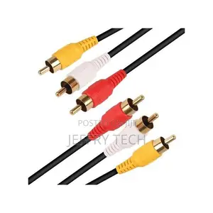 Audio Video Stereo Rca Av Cable, Length: 1.5m
