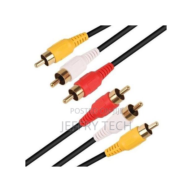 Audio Video Stereo Rca Av Cable, Length: 1.5m