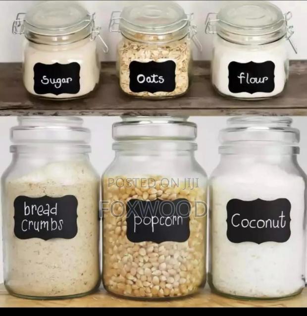 24pcs Waterproof Jar Labels With a Pen. - thumbnail 4