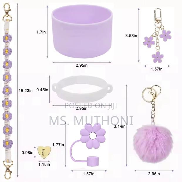 7pc Silicone Stanley Cup Accessories - thumbnail 3