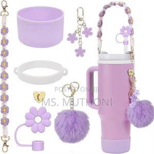 7pc Silicone Stanley Cup Accessories - main view