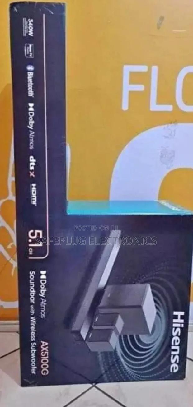 Soundbar System 5.1ch, Hisense Ax5100g Wireless; In Stock