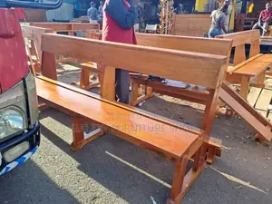 Wooden Mahogany Church Pews