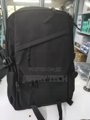 Waterproof Casual Sports School Backpack Black