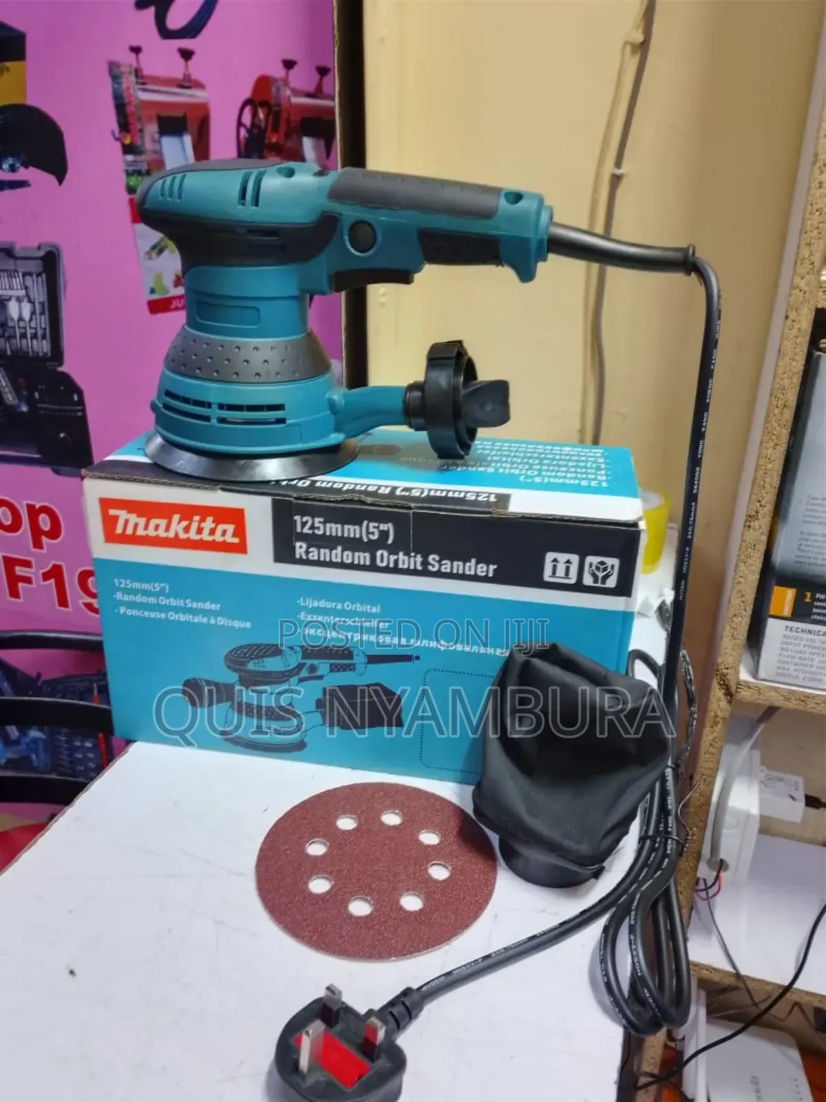 Electric Random Orbital Sander Machine/Makita Orbital Sande