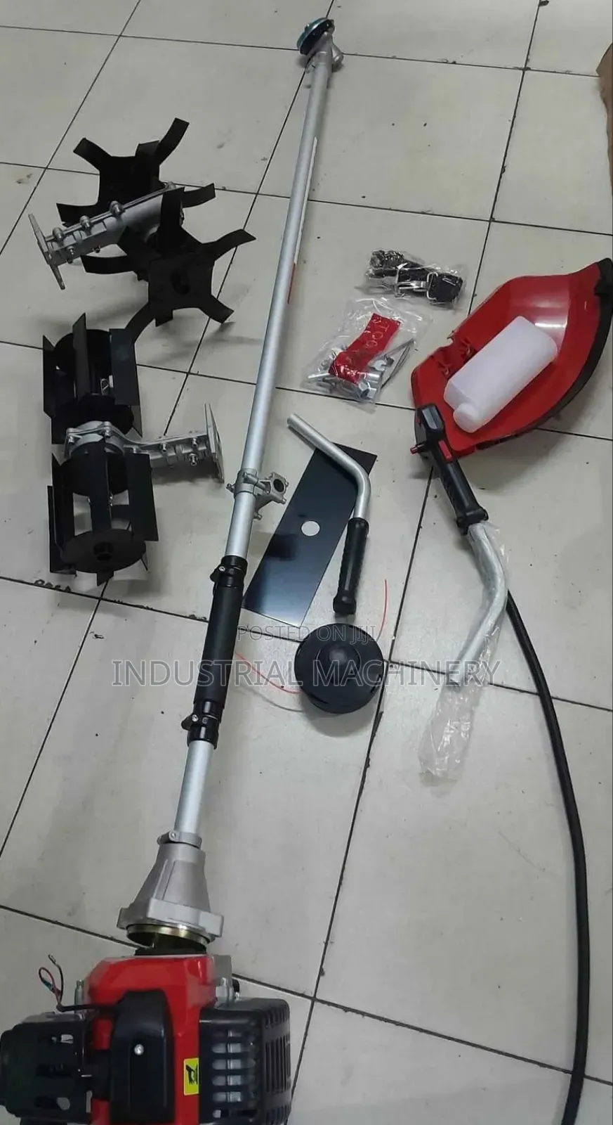 Grass Cutter Machine With Weeder and Tiller Blade