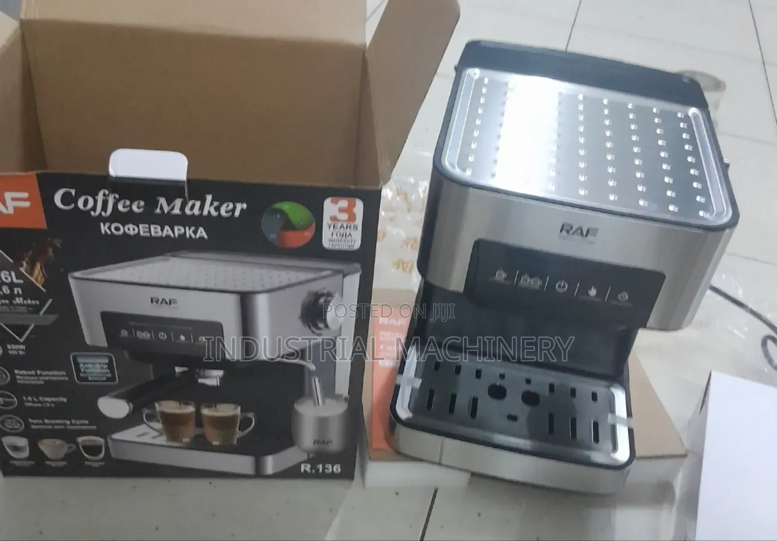 Espresso Coffee Maker Machine Raf '