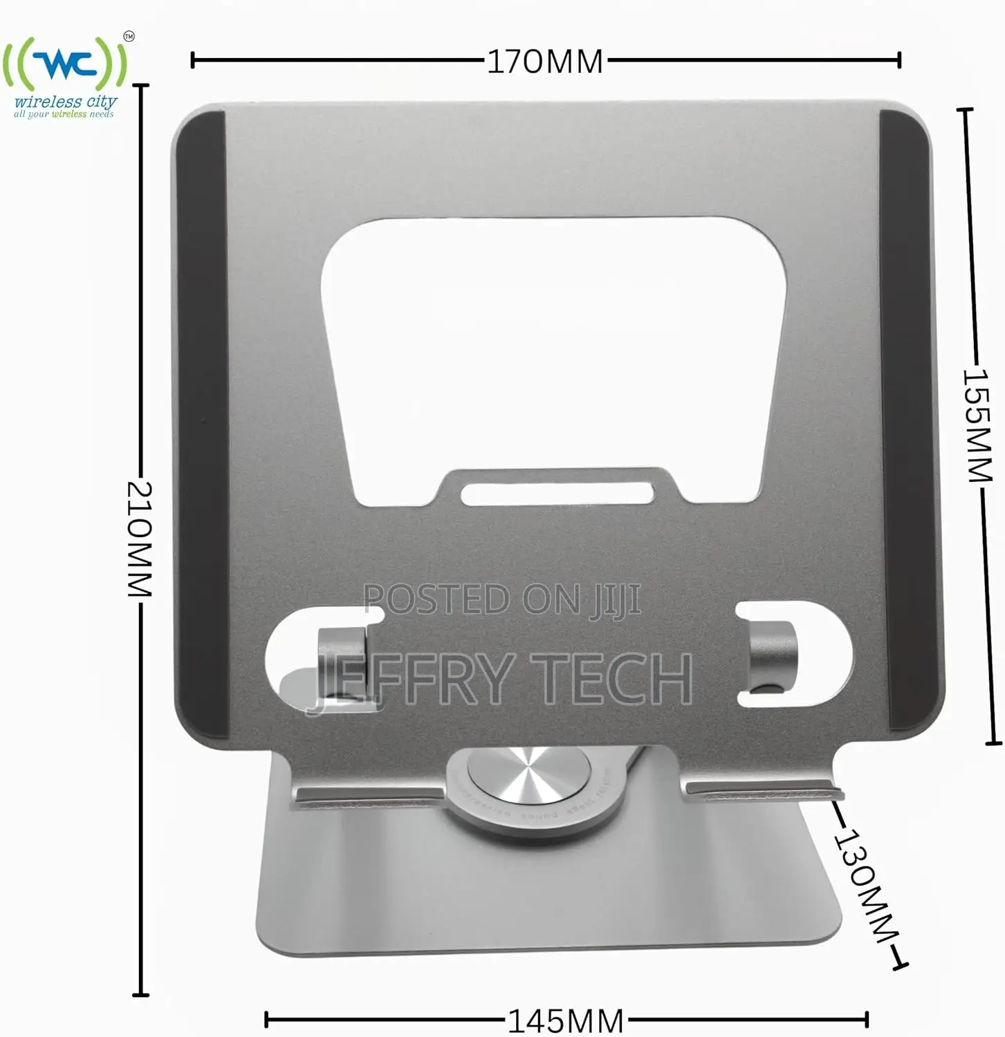 Universal Tablet Stand for iPad With 360 Rotating Base, Fold
