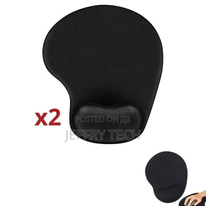 Pack of 2 Mouse Pads Wrist Rests, Gel Hand Rests Ergonomic