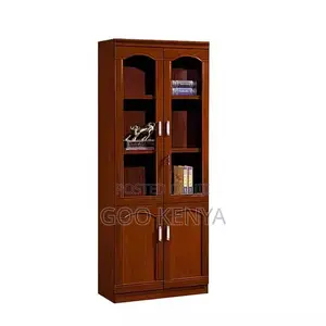 Office Cabinet ; Wooden 2-Doors File Storage Cabinet