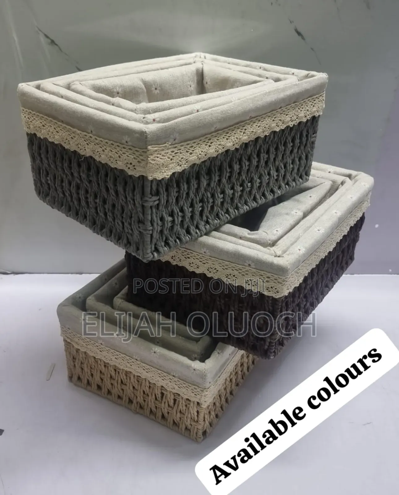 3in1 High Quality Weaved Baskets