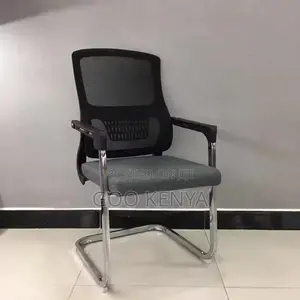 Office Chair ; Mesh Fabric Office Conference Visitors Chair