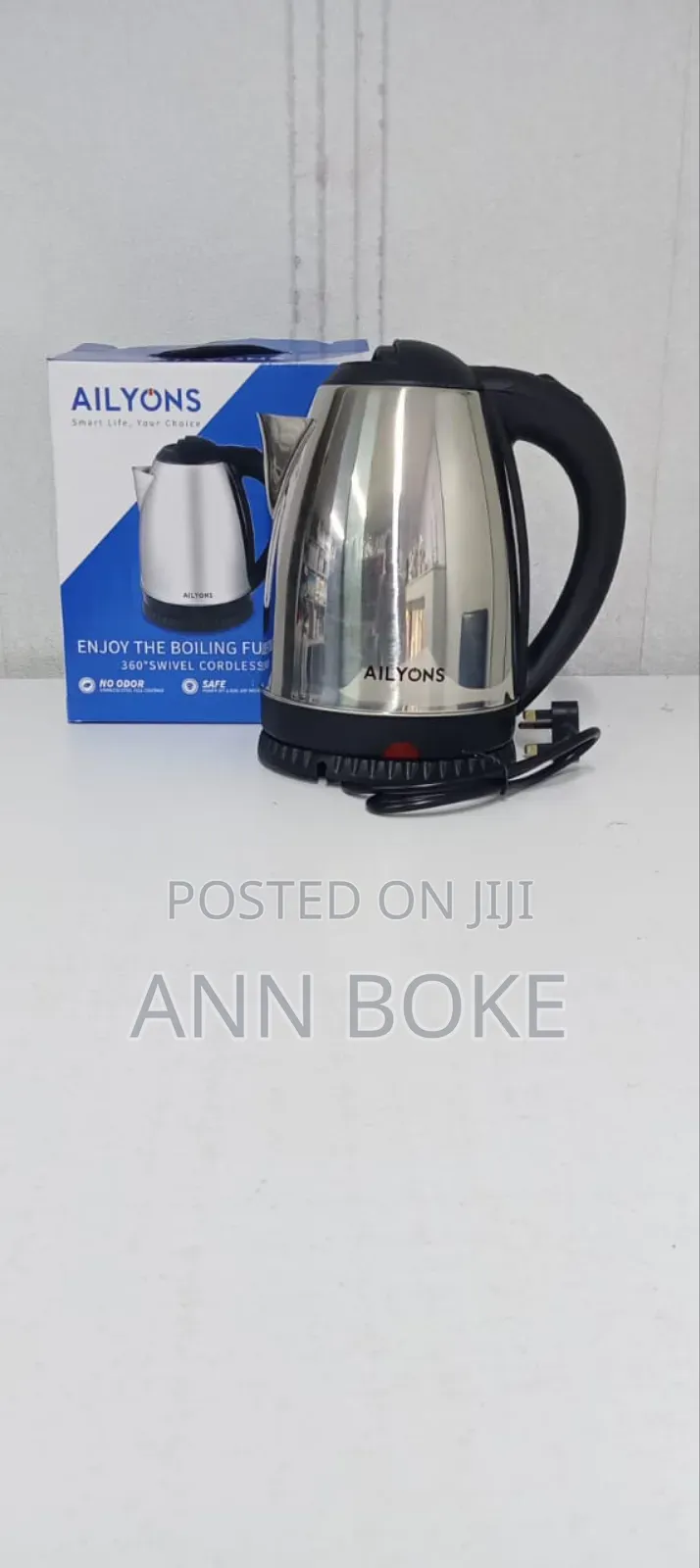 2 Litres Stainless Steel Ailyons Kettle at 1150!!
