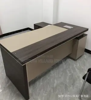 Office Desk:Stylish L-Shape Corner Wooden Desk (160cm)