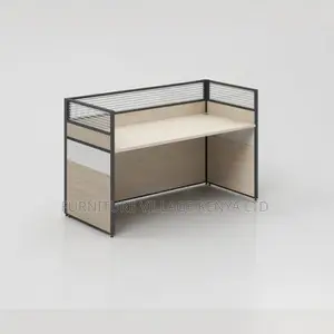 Workstations:Office Compact Modular Desk for One