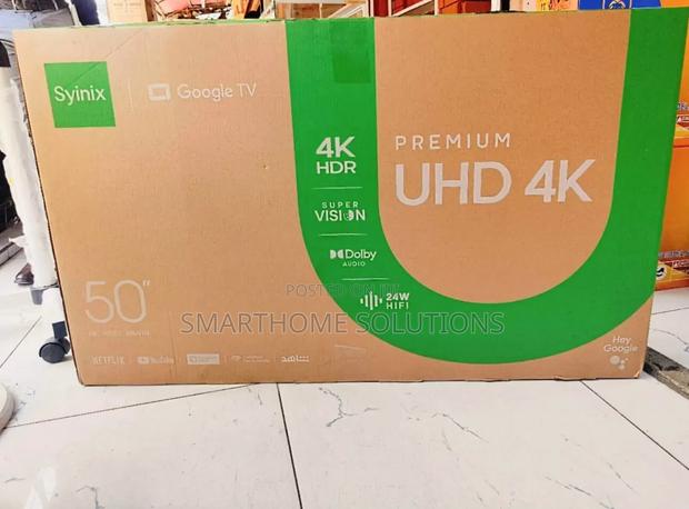 Syinix 50 Inches Uhd Google Television - main view