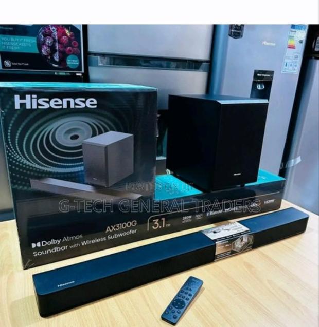Hisense Ax3100 3.1 Channel 280w Soundbar System - main view