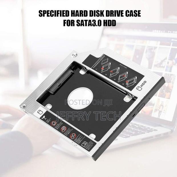 2nd SSD HDD Caddy Tray Adapter Enclosure Compatible for App - thumbnail 2