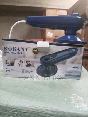 Sokany Hand Held Steam Iron Box at 1150., Available