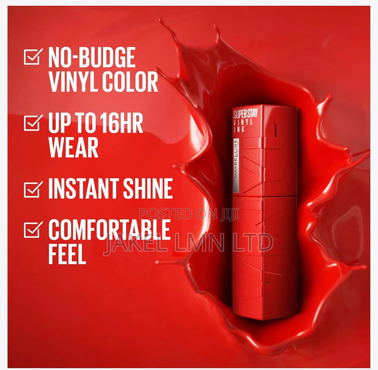 Maybelline Super Stay Vinyl Ink Longweared-Hot #250.14 Fl Oz