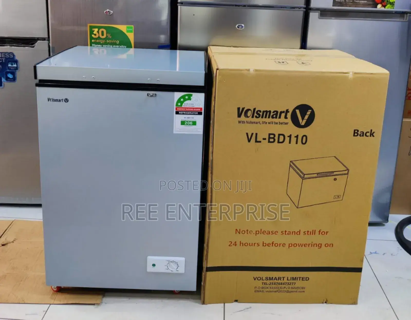 Brand New Volsmart Chest Freezer 110l