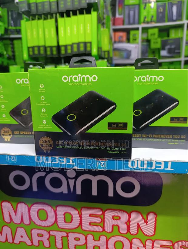 Oraimo Mifi 150mbps 4g Mobile Hotspot