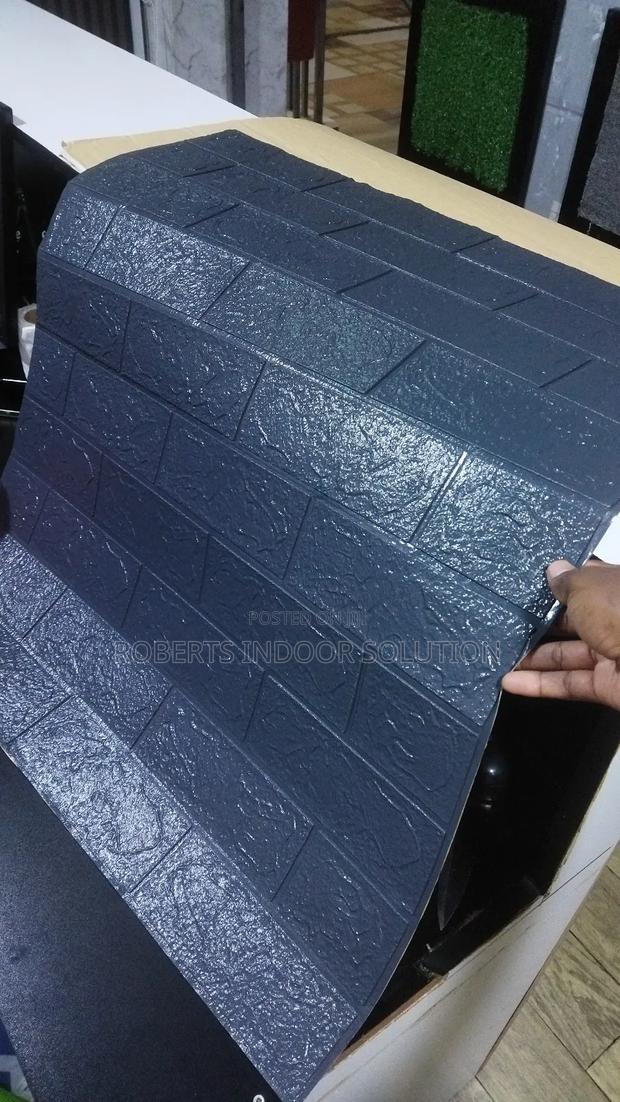 Dark Grey 3d Foam Panel - main view