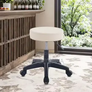 Home Chairs ; Adjustable Rolling Swivel Barstool Chair