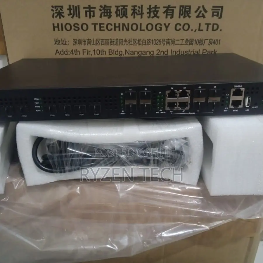 Hioso 8 Port Epon Olt